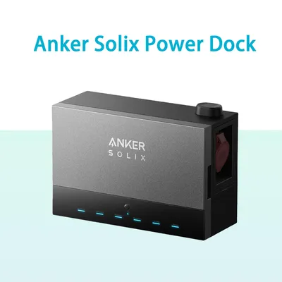 Produktbild von Anker SOLIX Power Dock (ohne Akku) für AnkerSOLIX Solarbank 4/3/2