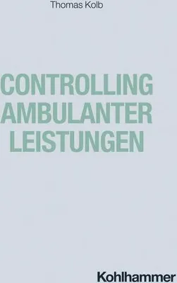 Obrázek produktu pro Controlling ambulanter Leistungen