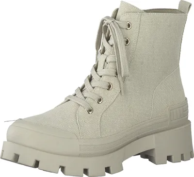 Produktbild von MARCO TOZZI Damen-Schnürstiefelette Beige, Farbe:beige/schlamm, EU Größe:40