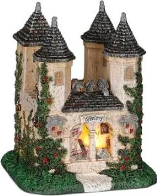 Produktbild von Dornröschen Schloss batteriebetrieben l9xb9xh11cm Weihnachten Efteling