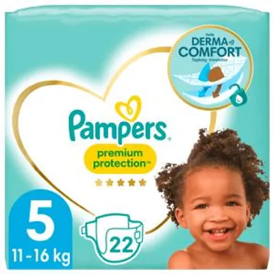 Produktbild von Pampers Premium Protect Größe 5 Junior 11-16, 22er