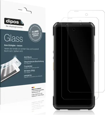 Image de 2x Protection ecrán pour Ulefone Armor 34 Outdoor Verre souple Film Protecteur 9H dipos