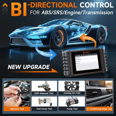 Produktbild von OBD2-Scanner NT716 – Diagnose für 4 Systeme: ABS, SRS, Getriebe, Motor