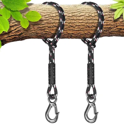 Image de Cordes suspendues pour arbres, 1,5 m, lot de 2