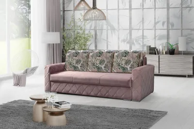 Productafbeelding van Luxe bank, modern design, grote XXL-bank, 3-zitsbank, stoffen bank, comfortabele bank