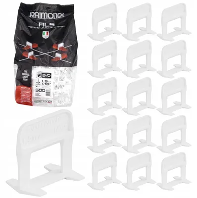Produktbild von Raimondi Clips für Fliesenverlegung 500 Stück 1,5mm