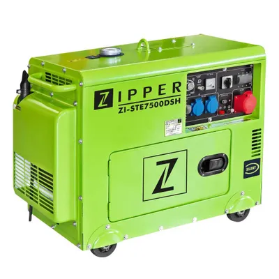 Produktbild von Zipper ZI-STE7500DSH, 5700 W, 230 V, 14,5 l, Diesel, Elektronisch, 50 Hz