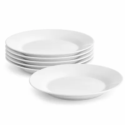 Produktbild von Van Well Speiseteller Trend 24 cm, Porzellan, 6er-Set