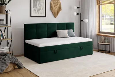 Obrázek produktu pro Postel CARLO 70x200 zelená