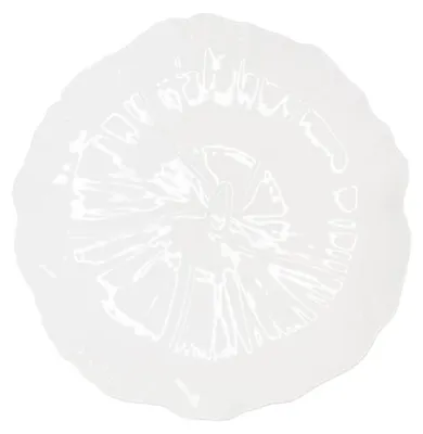 Produktbild von Präsentationsteller / weiße Blume, 35 cm
