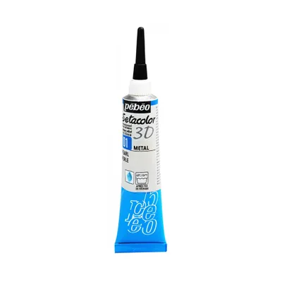 Produktbild von Pebeo Setacolor 3D Liner, 20 ml, Metallic Pearl