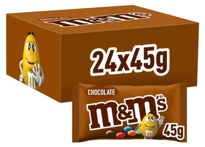Produktbild von m&m's CHOCO Schokobonbons 24x 45,0 g