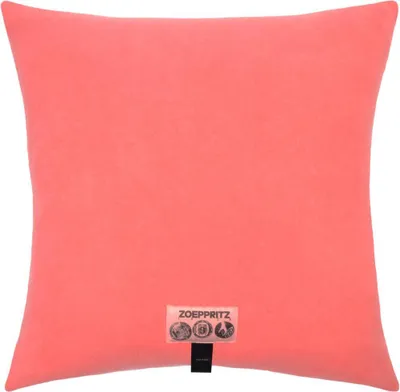 Produktbild von Zoeppritz Kissenhülle Soft-Fleece Farbe coral Größe 50x50