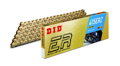 Produktbild von Rollenkette DID415ERZ(G&G)/120C Kette offen mit Clipschloss (RJ)