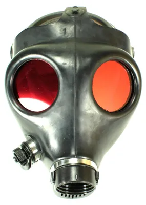 Produktbild von Ersatzgläser Rot für Israeli / Israelische 4a1 Gasmaske Gasmask
