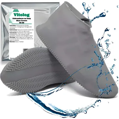 Immagine prodotto di Copriscarpe impermeabili in silicone Antiscivolo Riutilizzabili