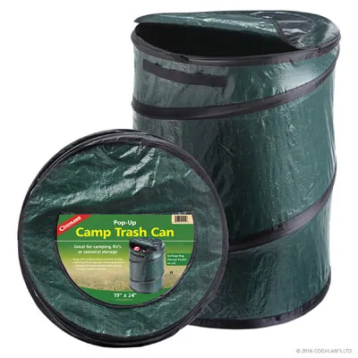Produktbild von Coghlans Aufbewahrungssack 'Pop-Up' 100 Liter dunkelgrün