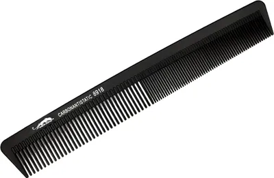 Obrázek produktu pro Kadeřnický hřeben na stříhání vlasů 8919 černý