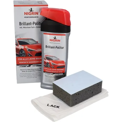 Produktbild von Nigrin Performance Brillant Auto-Politur Turbo 500ml Lack-Politur Hand Maschine