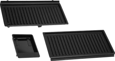 Produktbild von DeLonghi 5523110001 DLSK153 Grillplatten für SW12 SW13 MultiGrill Easy Kontaktgrill