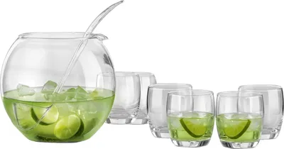 Produktbild von Bohemia Cristal Libera, 4,5 l, 6 Stück(e), Glas, 350 ml, Glas, Kunststoff