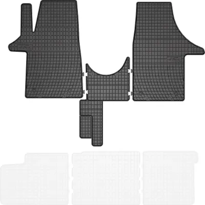 Obrázok produktu pre Gumové Rohože Vw T5 – 1. Rada Sedadel
