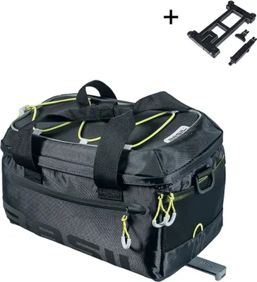 Immagine prodotto di Borsa portapacchi BASIL "Miles MIK 2.0", nero lime