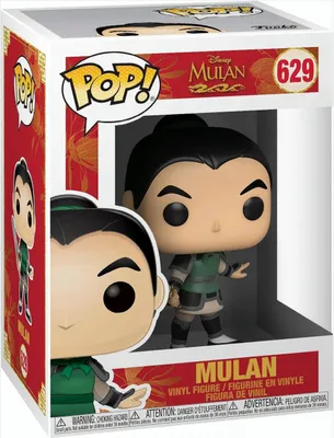 A Funko Pop! vinyl figure of Mulan in its original packaging.