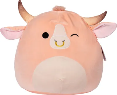 Produktbild von Jazwares Squishmallows Plush Peach Brahma Bull Howland 40 Cm Figur Rosa  Rosa One Size