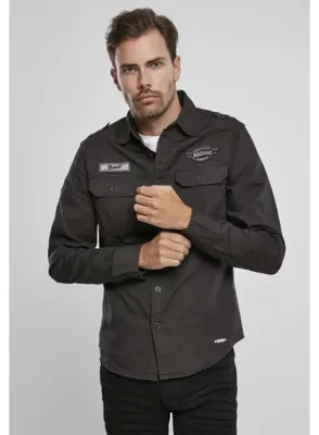 Zdjęcie produktu dla Brandit - LOUIS Vintage Shirt schwarz - 4XL