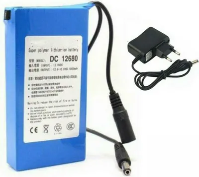 Obrázek produktu pro 12V 6800mAh výkonná dobíjecí Li-Ion baterie pro LED pásky bezdrátových kamer CCTV
