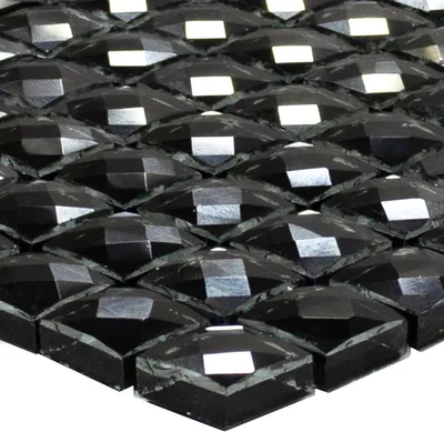 Produktbild von Glasmosaik Fliesen Black Diamond
