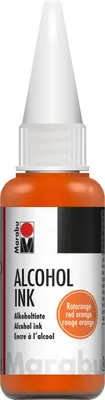 Produktbild von Marabu permanente Tinte Alcohol Ink rotorange 20 ml