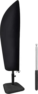 Image de Housse de protection pour parasol avec mât pour parasols de 2 à 4 m de haut