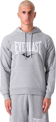 Image de Sweat-shirt Everlast en molleton non brossé avec logo, gris, taille L, homme, gris, taille L