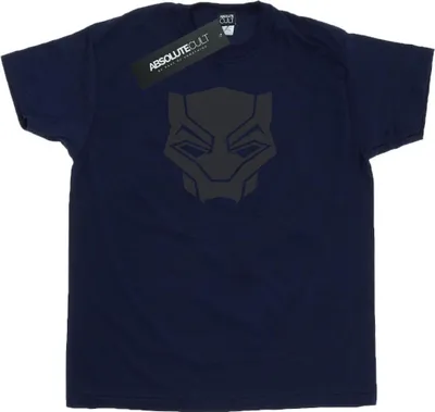 Produktbild von Marvel - "Black On Black" T-Shirt für Herren BI15791 (L) (Marineblau)