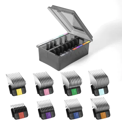 Aufsatzkamm-Set Edelstahl für Hundeschermaschine, #10 #15 #30, mit Box