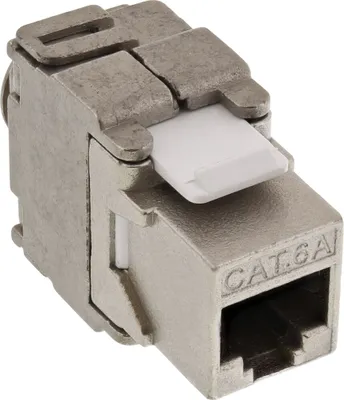 Immagine prodotto di Inserto RJ45 Bu/LSA InLine®, Keystone SNAP-In, Cat.6a
