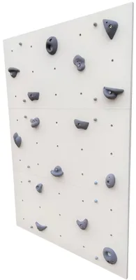 Zdjęcie produktu dla Create for you® – Ścianka Wspinaczkowa, 3x Panel 150 x 100 cm, 15 Szarych Chwytów