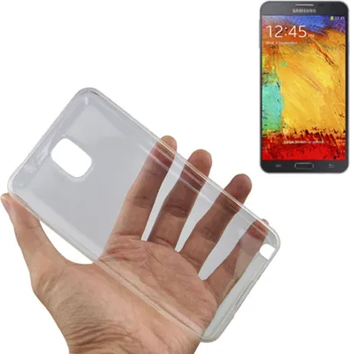 Produktbild von Samsung Galaxy Note 3 Transparent Case Hülle Silikon