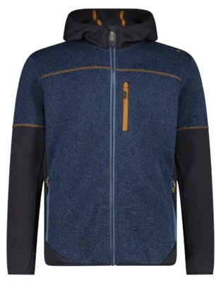 Produktbild von CMP Herren Outdoor Jacke aus Ripstop mit Kapuze blau 50