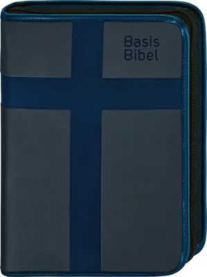 Produktbild von BasisBibel. Die Kompakte. Hülle mit Reißverschluss. Blau