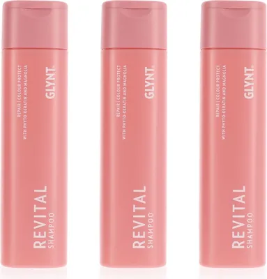 Produktbild von GLYNT Revital 3 x 250 ml Shampoo für coloriertes Haar Set
