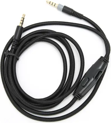 Produktbild von Kopfhörerkabel 3,5-mm-Stecker auf Audio mit Lautstärkeregler für HyperX Cloud