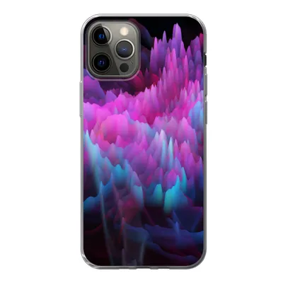 Produktbild von MuchoWow® Handyhülle Schutzhülle Hülle für iPhone 12 Pro Rauch - Farbe - Abstrakt Silikon Softcase Handy Hülle - Abdeckung