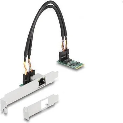 Imagen del producto de Delock 95272 DELOCK Konverter M.2 Key B+M 1 x RJ45 2,5 Gigabit LAN