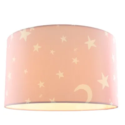 Produktbild von Olucia - STARS - Deckenleuchte für Kinderzimmer - Rosa / Weiß