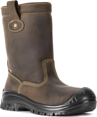 Produktbild von Sixton Peak Work Boot Montana S3 Wasserdicht Dunkelbraun Größe 48