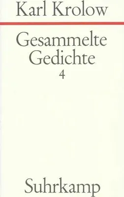 Zdjęcie produktu dla Gesammelte Gedichte. 4 Bände
