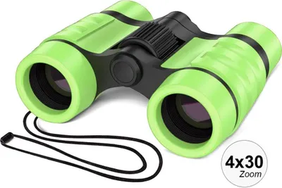 Produktbild von TechKidz, Kompaktes Fernglas Zoom 4x30 Modell Exploria, Grün